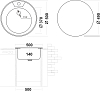 Мойка кухонная Domaci Равенна Rite DFA 500 (4)