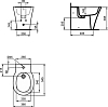 Напольное биде Ideal Standard Connect Air E018001