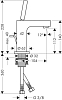 Смеситель для раковины Axor Citterio 39010000