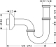 Сифон для раковины Hansgrohe 53010000