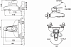 Смеситель Bravat Loop F6124182CP-01-RUS для ванны