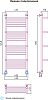 Полотенцесушитель водяной Сунержа Богема 00-0104-1240 120x40 с 4 полками