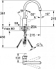 Комплект Кухонная мойка Grohe K400 31566SD0 + Смеситель Grohe Eurostyle Cosmopolitan 31126002 для кухонной мойки