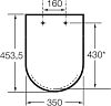 Комплект инсталляции Bocchi 8010-1000 с подвесным унитазом Roca Gap 34647L000 + крышка-сиденье с микролифтом 801472004