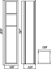 Встраиваемый модуль для туалета Emco Asis module 2.0 17 9750 278 50 L/R