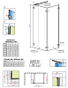 Боковая стенка 30 см Radaway Euphoria Walk-in SW 30 383160-01-01 стекло прозрачное