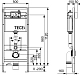 Инсталляции для унитаза TECEbase K440403 с унитазом Vitra Sento 7748B083-0101, крышка микролифт, цвет черный матовый, комплект