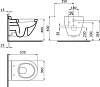 Подвесной унитаз Bocchi Taormina 1012-001-0129, белый