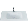 Раковина BelBagno BB810/465-LV-VTR-BL 81 см, Bianco Lucido