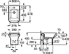 Напольное биде Roca Dama-N 357784000