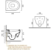 Подвесной унитаз Catalano Zero, 1VSV5000