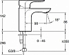 Смеситель для раковины Jacob Delafon Aleo E72277-4-CP