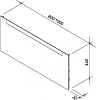 Зеркало с подсветкой 100 см Ravak Clear 1000 X000000765