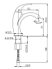 Смеситель для раковины Paini Fiori F2CR205LMKM хром