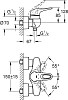 Смеситель Grohe Eurostyle 33590003 для душа