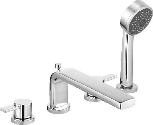 Смеситель на борт ванны Kludi Zenta 384240575, хром