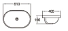 Раковина SantiLine SL-2106 белый