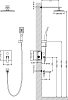 Душевая система Timo Selene SX-4399/00SM, хром
