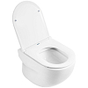 Комплект унитаза с инсталляцией BelBagno Onda BB066CHR/BB870SC/BB002-80/BB014-SR-BIANCO с сиденьем микролифт и белой клавишей смыва