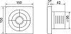 Вытяжной вентилятор Electrolux Slim EAFS-100TH с таймером и гигростатом