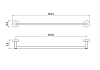 Полотенцедержатель Aquatek Европа AQ4114CR хром