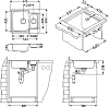 Кухонная мойка Alveus Line 50 1085941