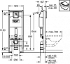 Система инсталляции для унитазов Grohe Rapid SL 38713001