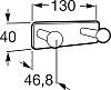 Крючок Roca Victoria 816651001