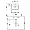 Раковина накладная Duravit PuraVida 721500000 белый