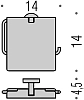 Держатель туалетной бумаги Colombo Nordic B5291 хром