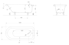 Акриловая ванна Knief Aqua Plus 0100-065-02 белый