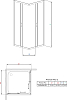 Душевой уголок Radaway Premium Plus D 80x90x190 прозрачное стекло