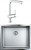 Комплект Кухонная мойка Grohe K700U 31574SD0 + Смеситель Grohe Minta 32168000 для кухонной мойки