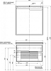 Мебель для ванной Aquanet Модена 85