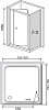 Душевой уголок RGW Classic CL-41 (710-760)x800x1850 профиль хром, стекло чистое