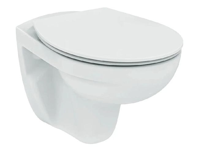 Унитаз подвесной Ideal Standard Tirso, R034301, безободковый, с микролифтом, белый