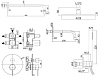 Душевая система Paffoni KIT LIG KITLIG019CR045 хром