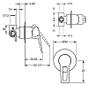 Смеситель для душа Hansa Twist 49777005 хром