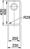 Кухонная мойка 24 см Franke Kubus KBX 110-20 3.5" 112.0043.874, нержавеющая сталь