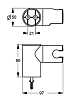 Держатель душа Ideal Standard Idealrain B9468AA хром