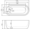 Акриловая ванна BelBagno 170х75 BB11-1700R