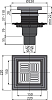 Душевой трап AlcaPlast APV4444