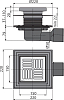 Душевой трап AlcaPlast APV3444