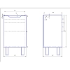 Тумба под раковину Dreja Mini 99.1201 белый