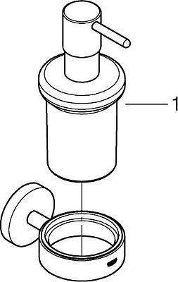 Дозатор жидкого мыла Grohe Essentials 40448001