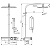 Душевая система Ideal Standard Ceratherm A7332AA хром, белый