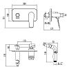 Душ гигиенический Lemark Bronx LM3720BL черный