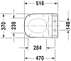 Крышка-биде Duravit SensoWash Starck C 610300002000300 для Happy D.2