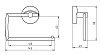 Держатель туалетной бумаги Novaservis Novatorre 11 0131.0 хром