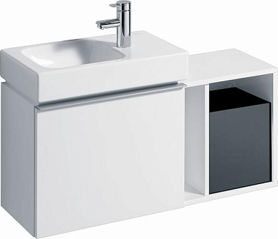 Шкаф боковой Geberit iCon XS 40 840237000, белый глянец